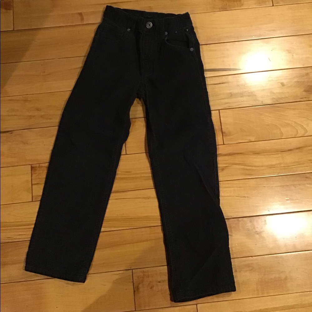 Gymboree boys navy corduroy pants size 8 slim